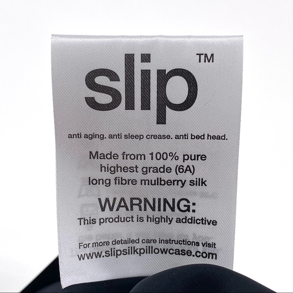 Slip Women's Silk Robe BLACK - One size - Picture 6 of 8